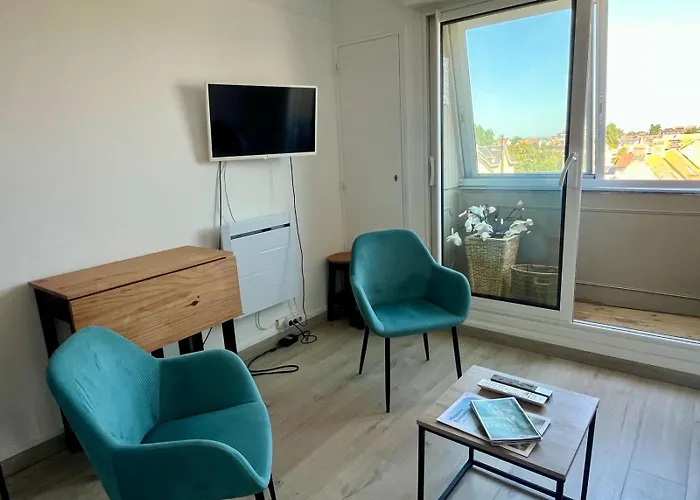 L'escale - Avec Loggia En Centre Apartament Courseulles-sur-Mer
